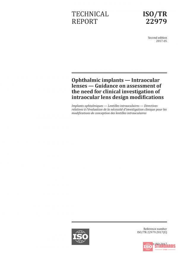 ISO/TR 22979:2017 PDF