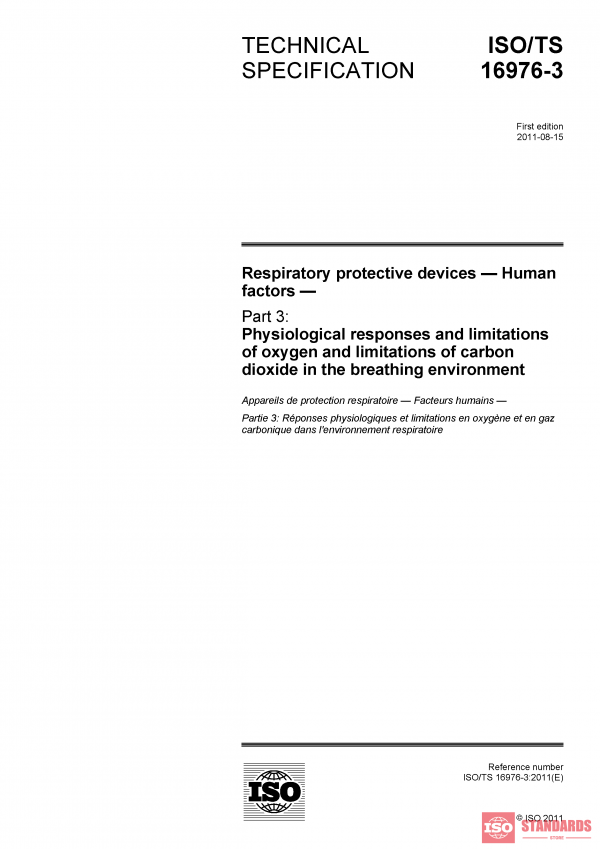 ISO/TS 16976-3:2011 PDF