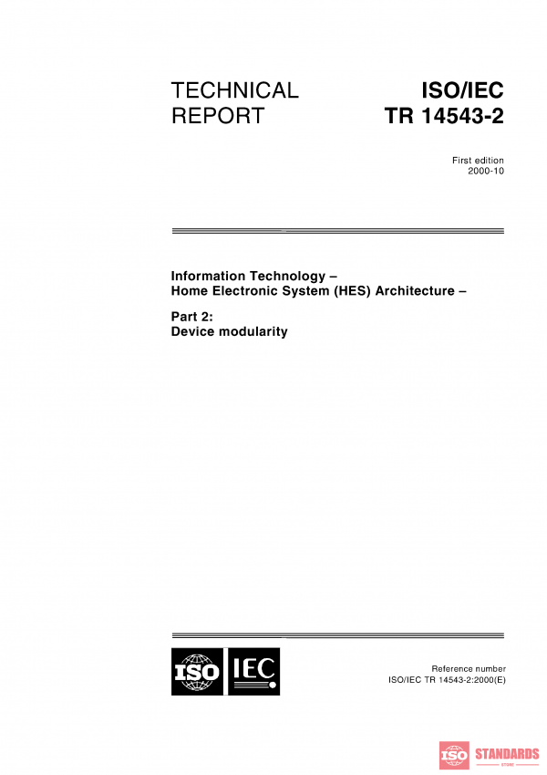 ISO/IEC TR 14543-2:2000 PDF