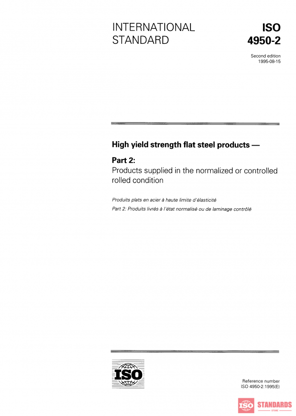 ISO 4950-2:1995 PDF