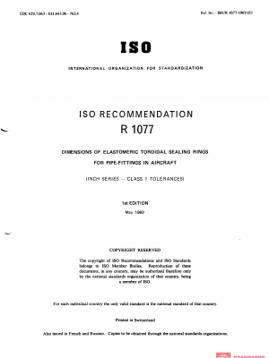 ISO/R 1077:1969 PDF
