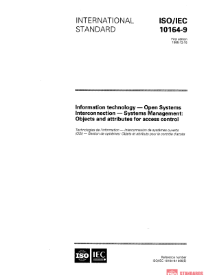 ISO/IEC 10164-9:1995 PDF
