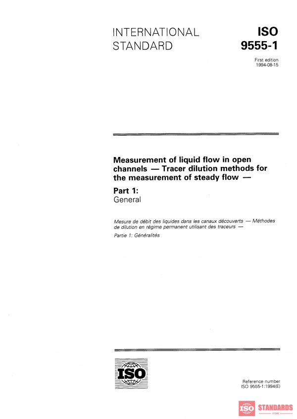 ISO 9555-1:1994 PDF