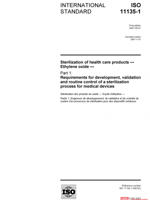 ISO 11135-1:2007 PDF