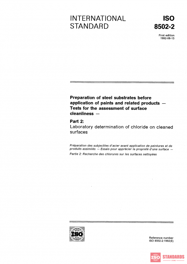 ISO 8502-2:1992 PDF