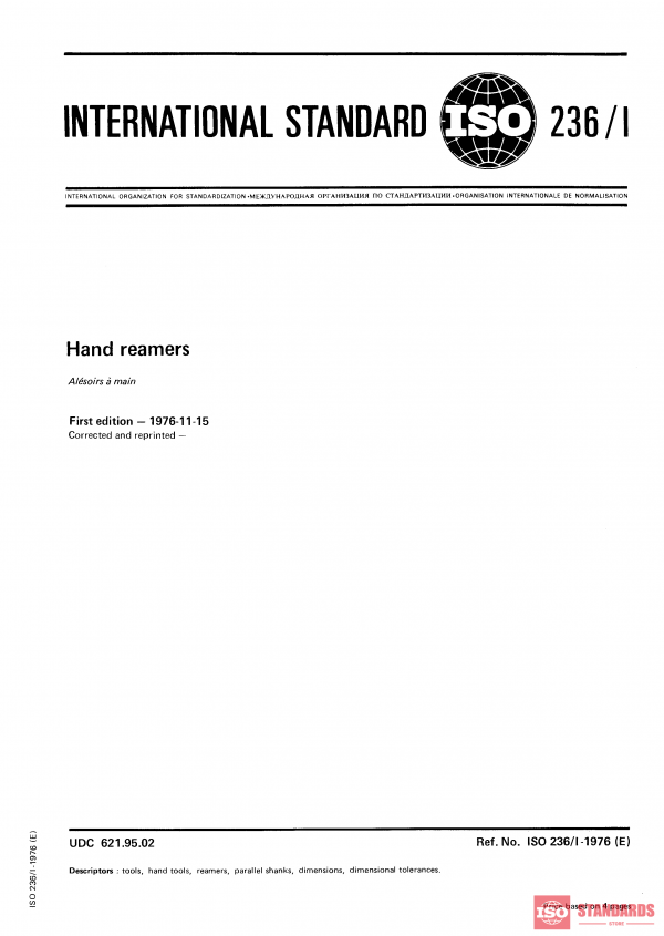ISO 236-1:1976 PDF