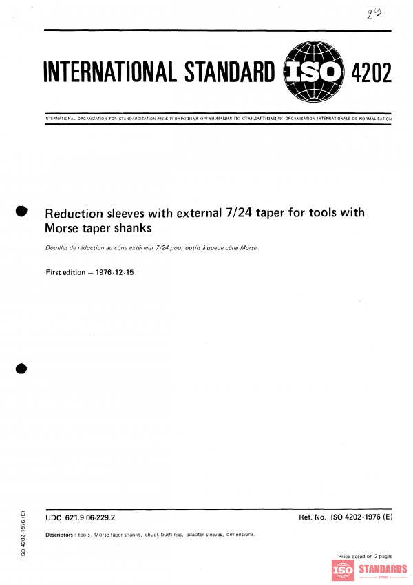 ISO 4202:1976 PDF