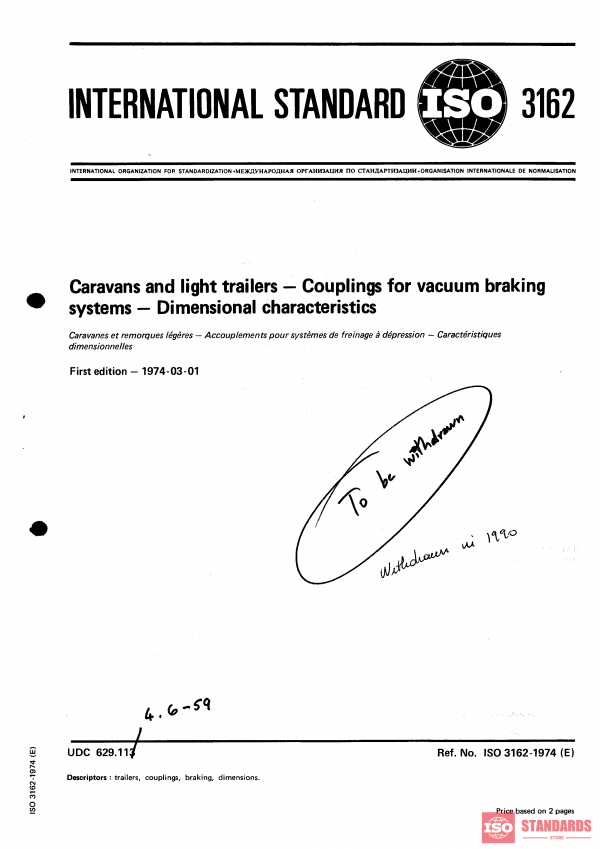 ISO 3162:1974 PDF