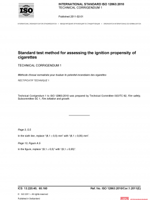 ISO 12863:2010/Cor 1:2011 PDF