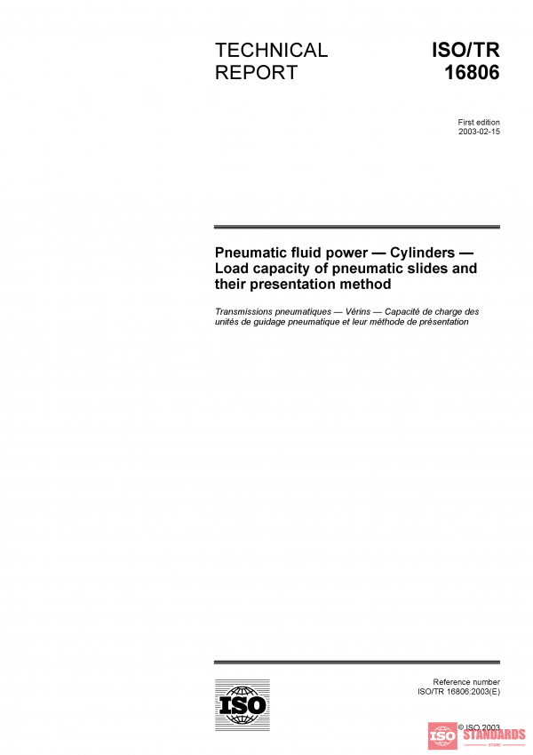 ISO/TR 16806:2003 PDF