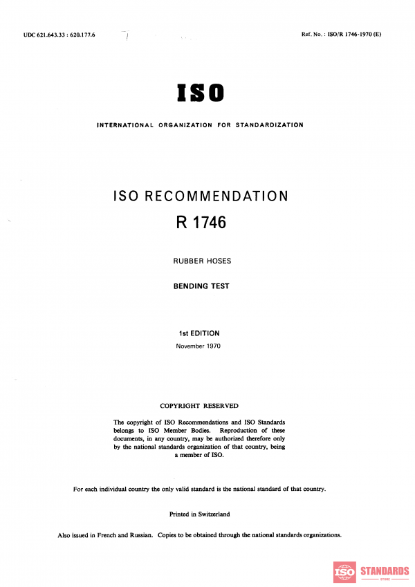 ISO/R 1746:1970 PDF