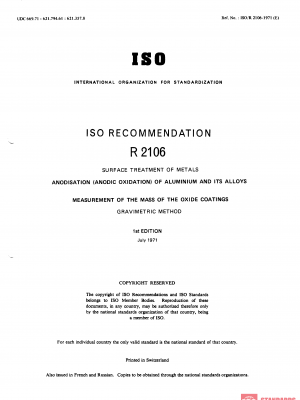 ISO/R 2106:1971 PDF