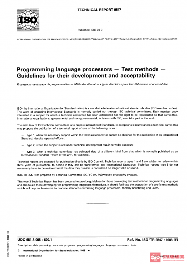 ISO TR 9547:1988 PDF