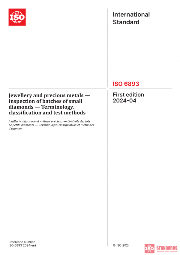 ISO 6893:2024 PDF
