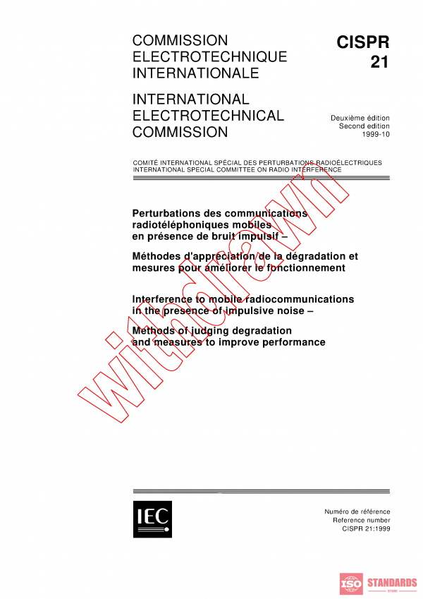 CISPR 21:1999 PDF