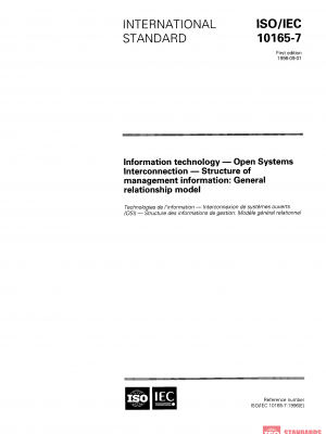 ISO/IEC 10165-7:1996 PDF