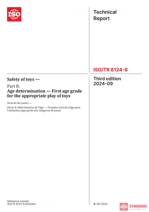 ISO/TR 8124-8:2024 PDF