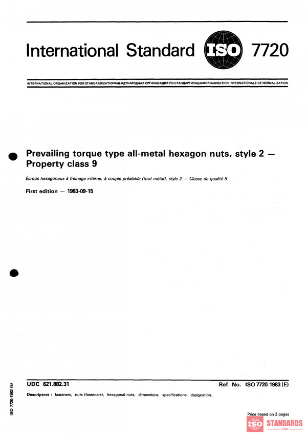 ISO 7720:1983 PDF