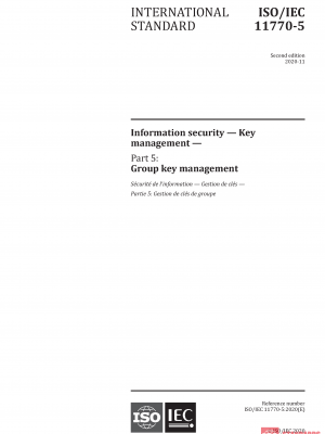 ISO/IEC 11770-5:2020 PDF