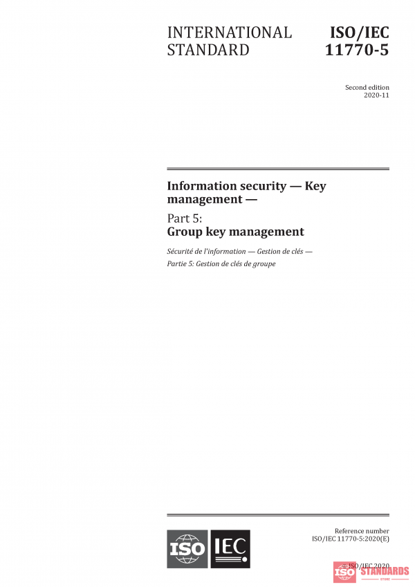 ISO/IEC 11770-5:2020 PDF