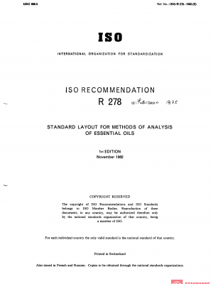 ISO/R 278:1962 PDF