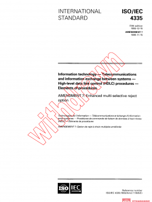 ISO/IEC 4335:1993/AMD7:1995 PDF