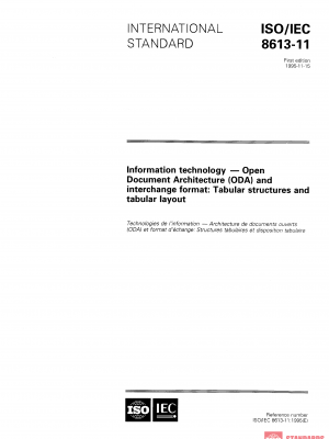 ISO/IEC 8613-11:1995 PDF