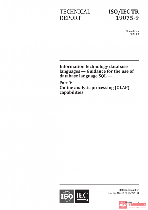 ISO/IEC TR 19075-9:2020 PDF