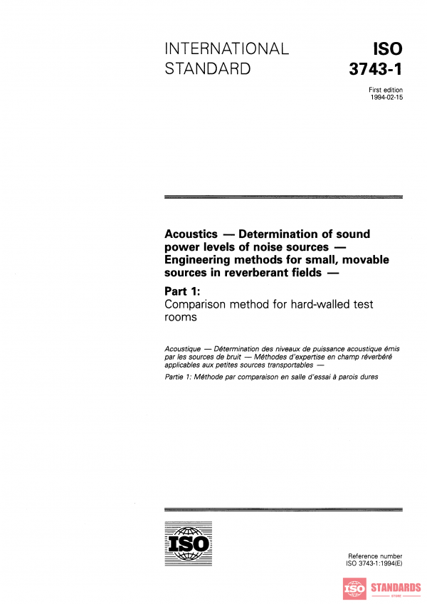 ISO 3743-1:1994 PDF