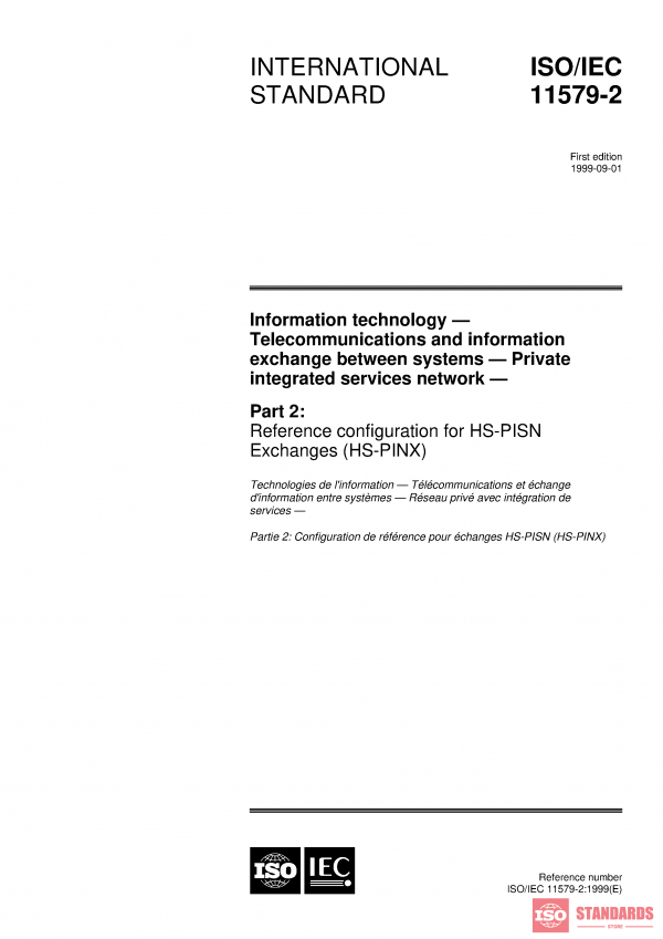 ISO/IEC 11579-2:1999 PDF