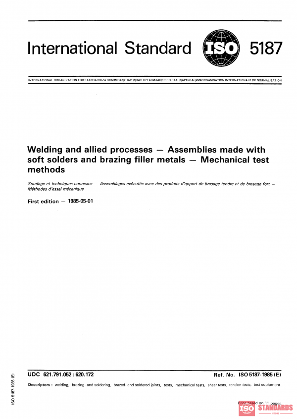 ISO 5187:1985 PDF