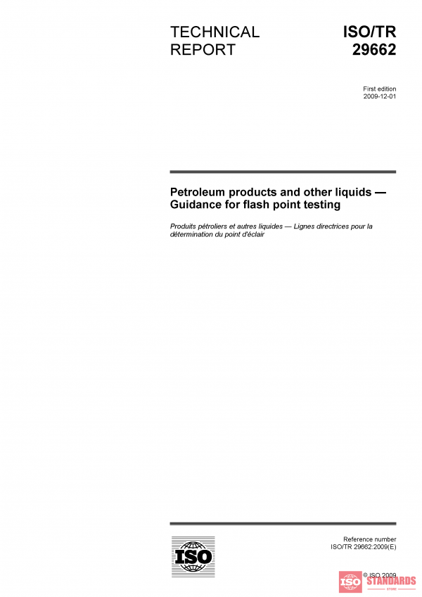 ISO/TR 29662:2009 PDF