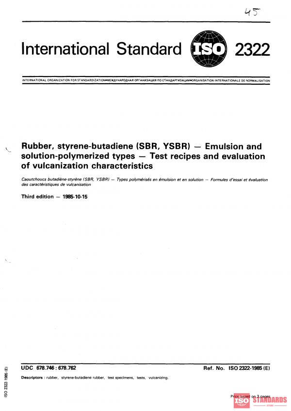 ISO 2322:1985 PDF
