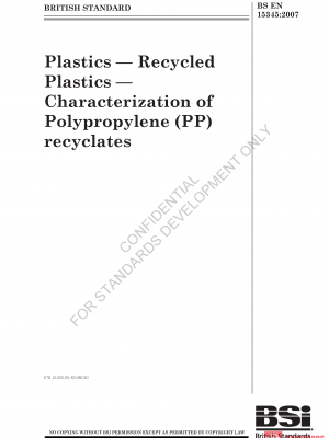 BS EN 15345 :2007 PDF