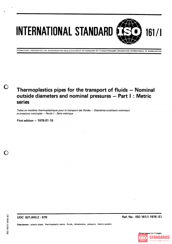 ISO 161-1:1976 PDF