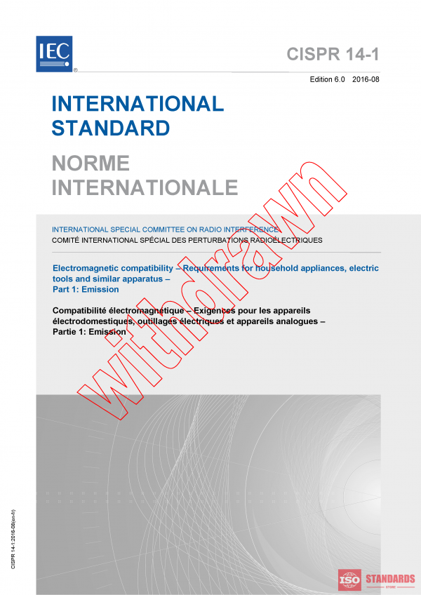 CISPR 14-1:2016 PDF