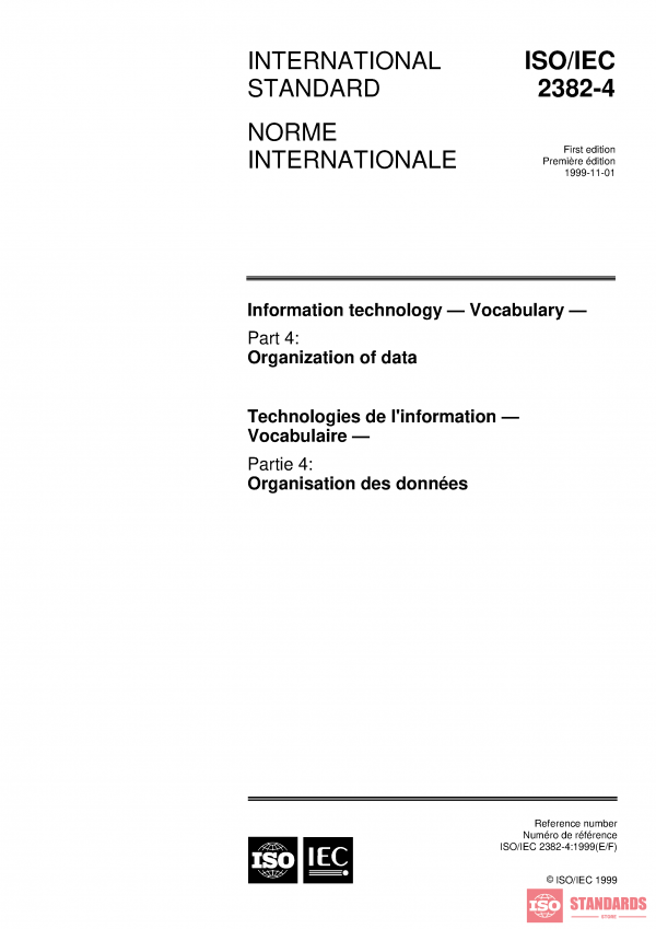 ISO/IEC 2382-4:1999 PDF