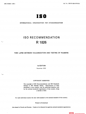 ISO/R 1826:1970 PDF