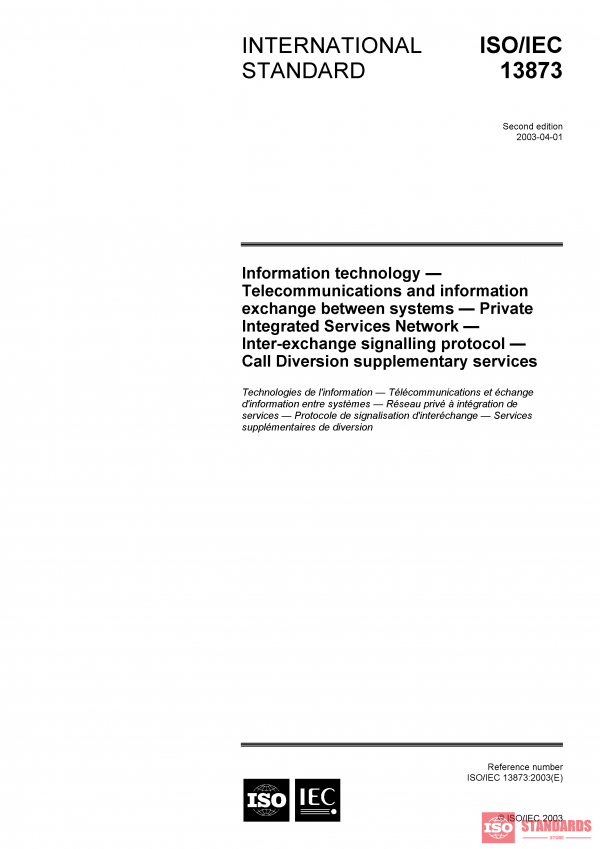 ISO/IEC 13873:2003 PDF