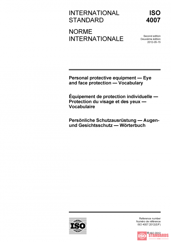 ISO 4007:2012 PDF
