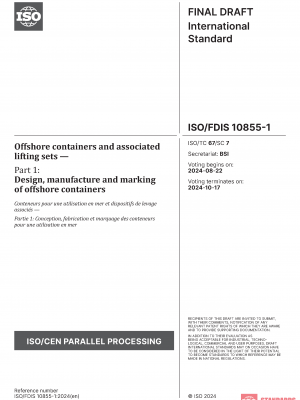 ISO/FDIS 10855 Final Draft – 1:2024 PDF