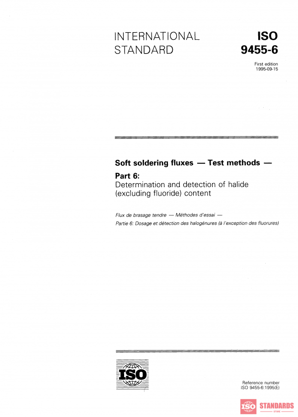 ISO 9455-6:1995 PDF