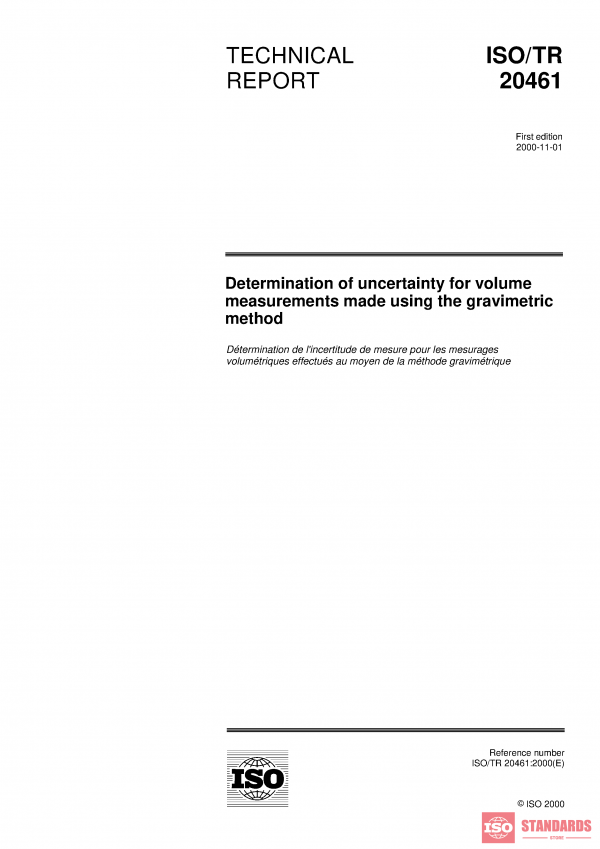 ISO/TR 20461:2000 PDF