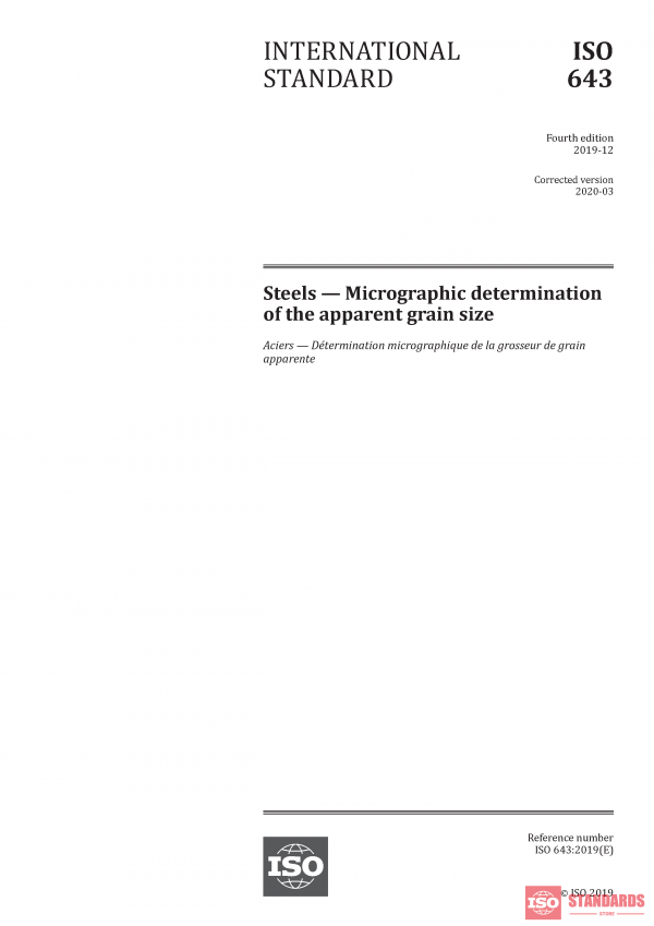 ISO 643:2019 PDF