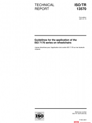 ISO/TR 13570:2001 PDF