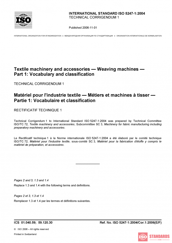 ISO 5247-1:2004/Cor 1:2006 PDF