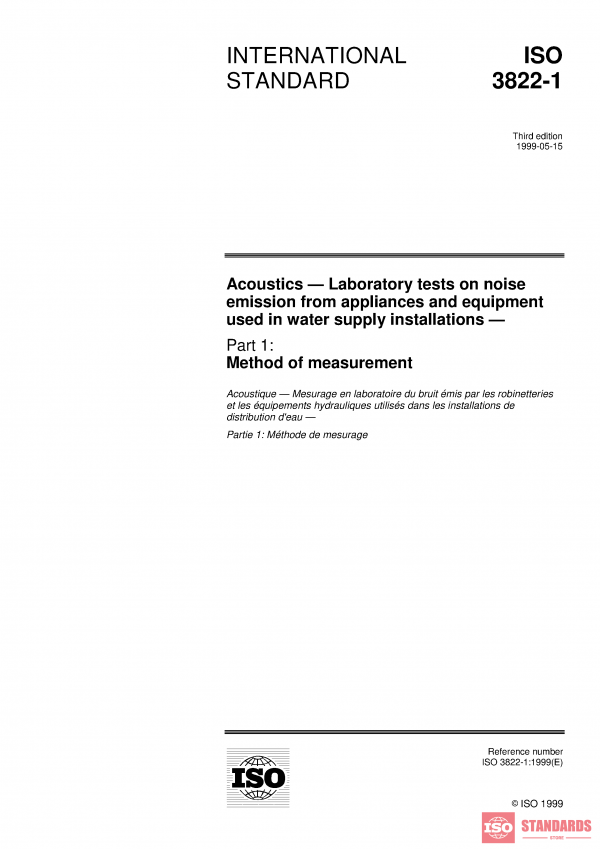 ISO 3822-1:1999 PDF