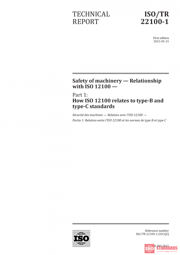 ISO/TR 22100-1:2015 PDF