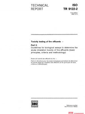 ISO/TR 9122-2:1990 PDF