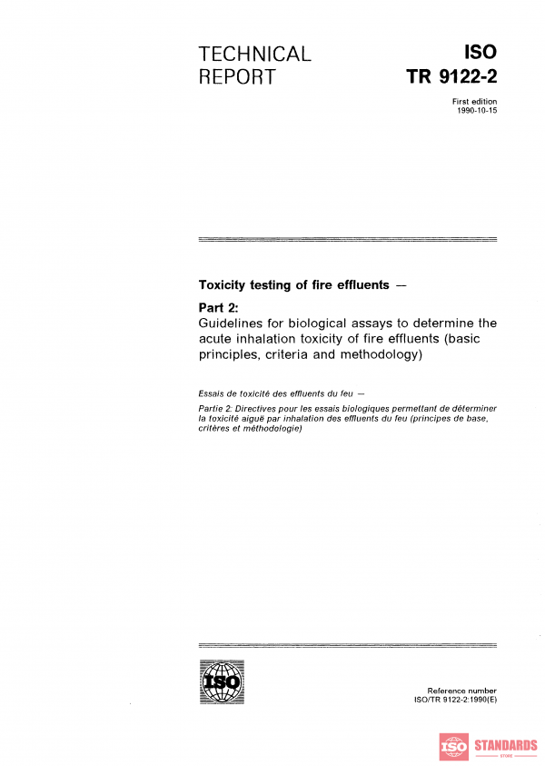ISO/TR 9122-2:1990 PDF